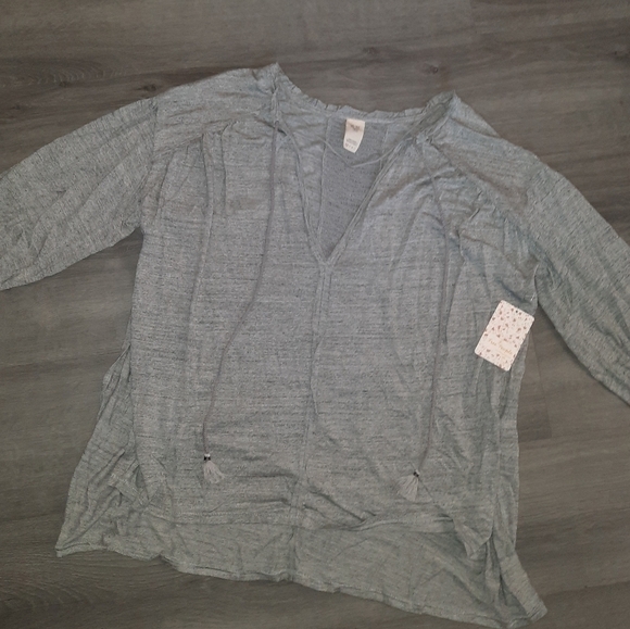 NWT We The Free Just A Henley Oversized Tunic Top - Picture 6 of 9